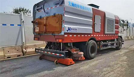 市政道路改造现场