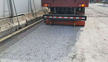 市政道路改造现场