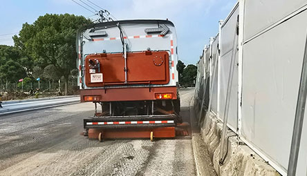 市政道路改造现场